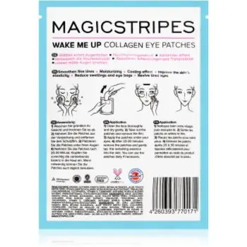 MAGICSTRIPES Wake Me Up Collagen Eye Patches Masca de colagen pentru ochi semne de oboseala