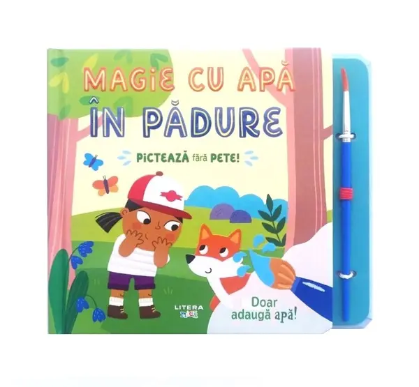 Magie cu apa. In padure. Picteaza fara pete!