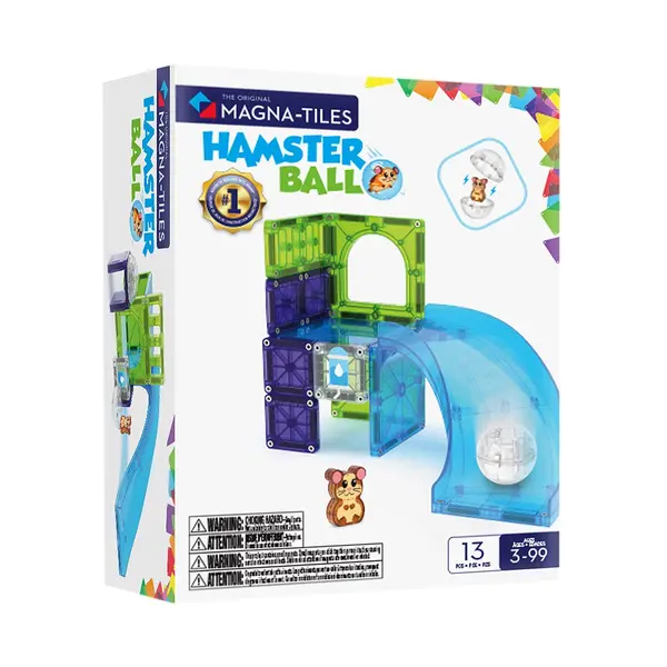 MAGNA-TILES Cursa hamsterului, set magnetic