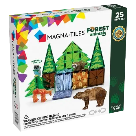 Magna-Tiles Forest Animals, set magnetic