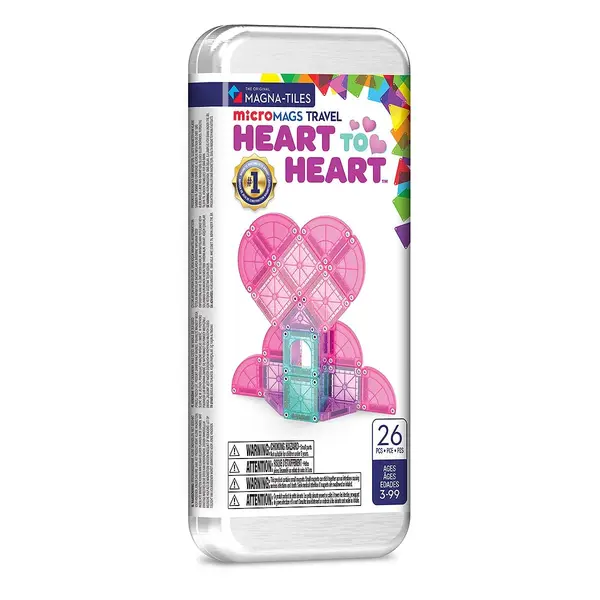 MAGNA-TILES Heart to Heart, Travel set