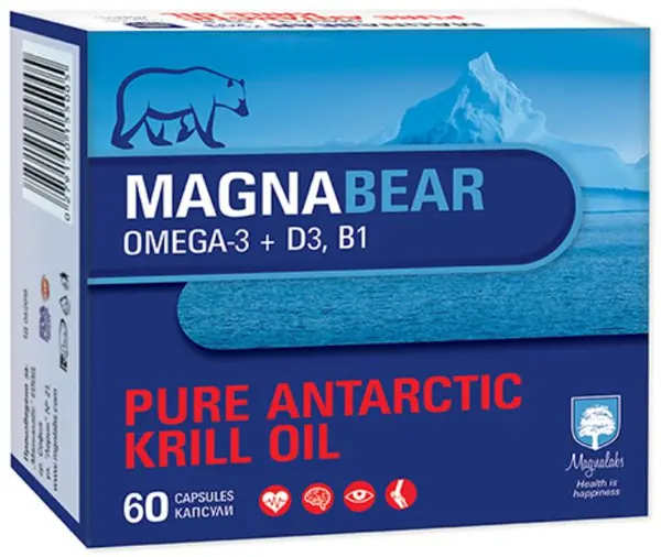 Magnabear, 60 capsule, Magnalabs