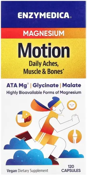 Magnesium Motion, 120 capsule, Enzymedica