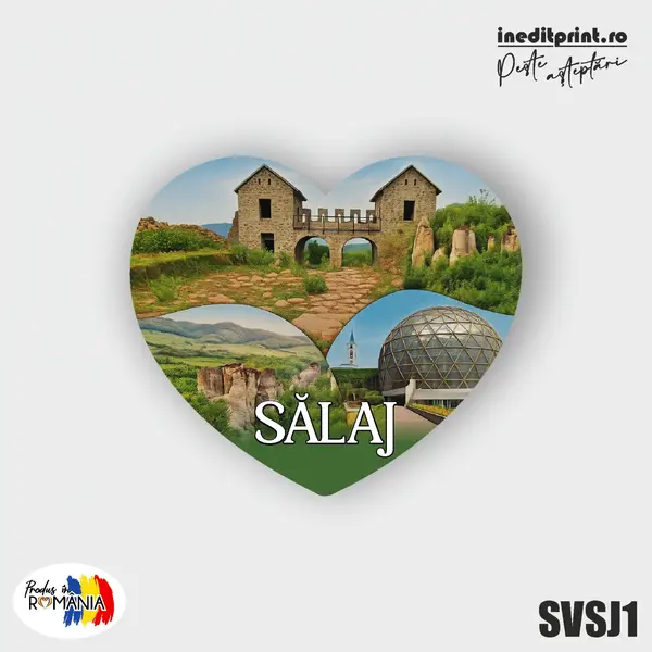 Magnet de frigider judetul Salaj SVSJ1