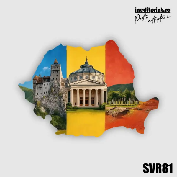 Magnet de frigider Romania SVR81