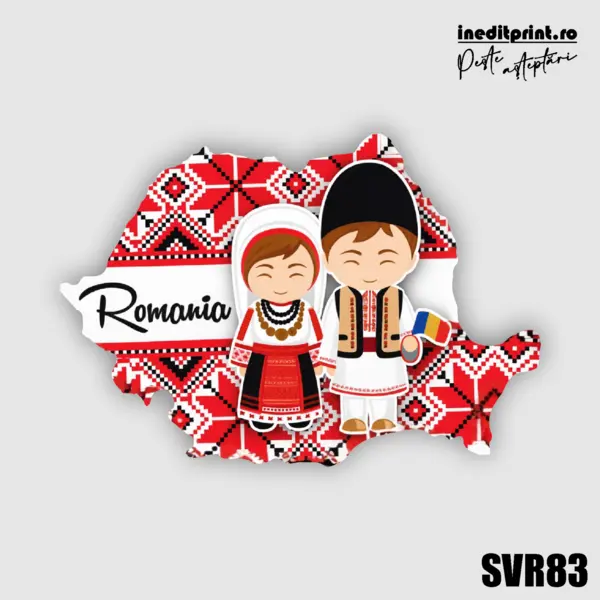 Magnet de frigider Romania SVR83