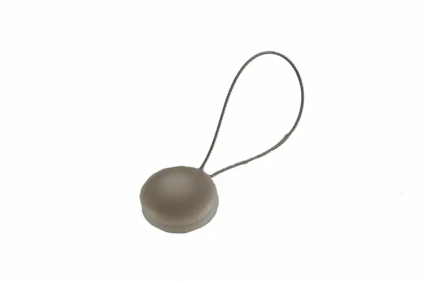 MAGNET DECORATIV PEARLS, ALB
