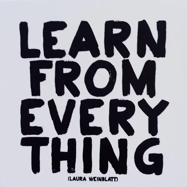 Magnet - Learn From Everything | Quotable Cards
