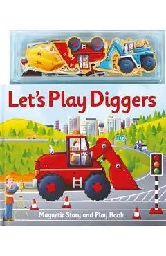 Magnetic Let's Play Diggers - Alfie Clover