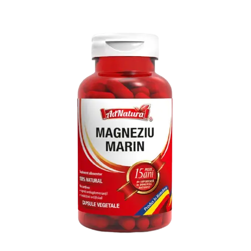Magneziu Marin, 60 capsule, AdNatura
