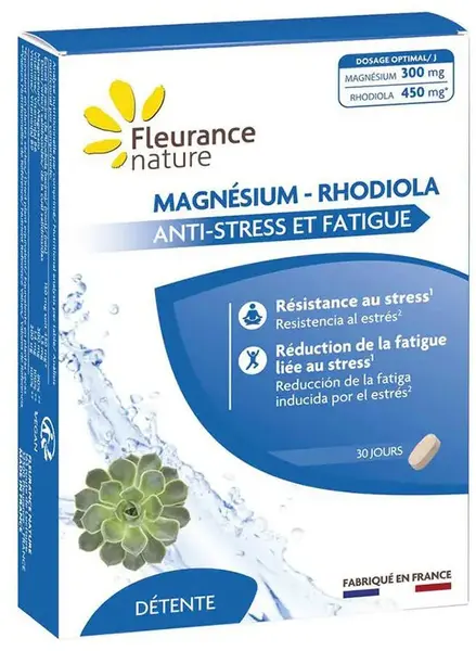 Magneziu + Rădăcină de aur, 30 comprimate, Fleurance Nature
