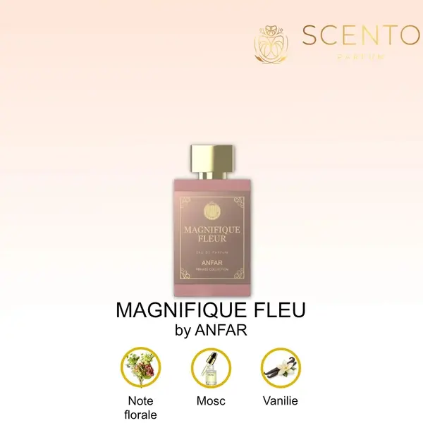 MAGNIFIQUE FLEUR by ANFAR, extract de parfum, femei, 50ML - Original Dubai
