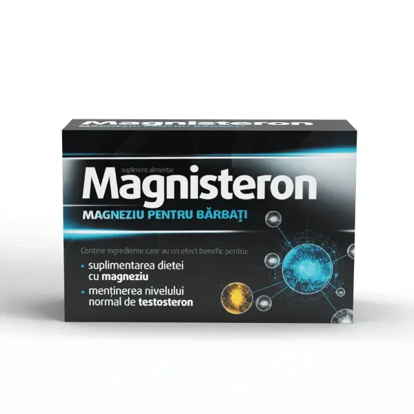 Magnisteron Magneziu pentru barbati, 30 comprimate, Aflofarm