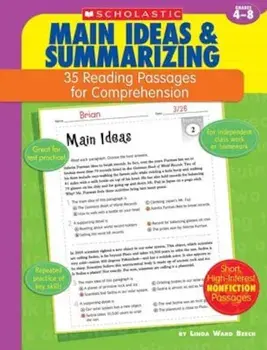 Main Ideas & Summarizing: Grades 4-8, Paperback/Linda Ward Beech