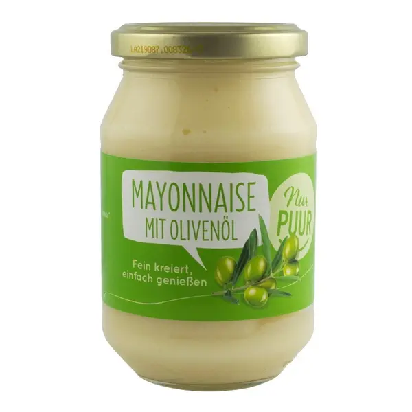 Maioneza Bio cu Ulei de Masline, 250 ml Nur Puur