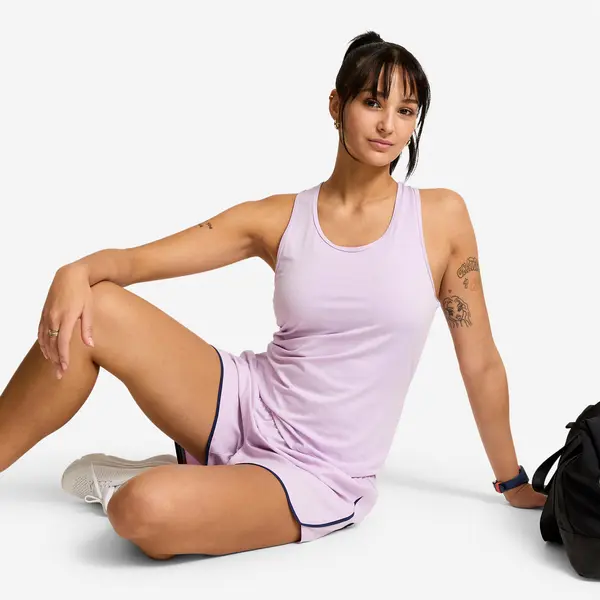 Maiou spate decupat Fitness Cardio Mov Lila Damă