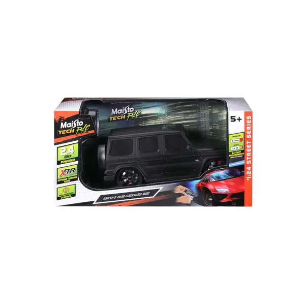 MAISTO MASINUTA CU TELECOMANDA 2 4GHZ MERCEDES BENZ G CLASS 2018 SCARA 1 LA 24