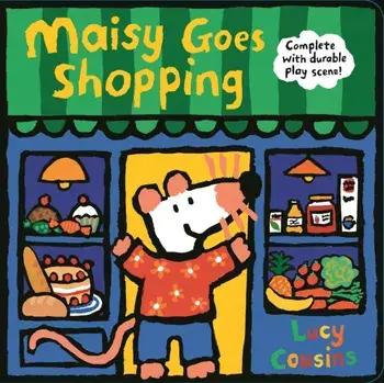 Maisy Goes Shopping: Complete with Durable Play Scene: A Fold-Out and Play Book, Hardcover/Lucy Cousins