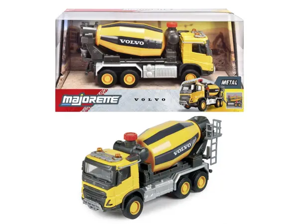 MAJORETTE VOLVO BETONIERA METALICA SCARA 1 LA 45