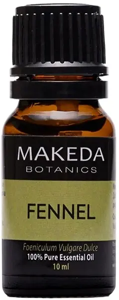 Makeda Botanics Ulei esențial de fenicul, grad terapeutic, 10 ml
