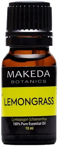 Makeda Botanics Ulei esențial de lemongrass, grad terapeutic, 10 ml