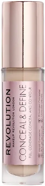 Makeup Revolution Conceal & Define Corrector lichid , C4, 4 g