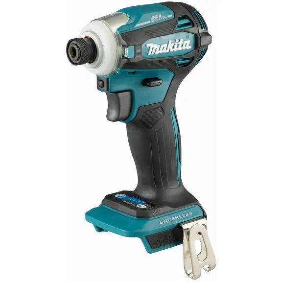 Makita Masina de insurubat Makita DTD172Z , cu impact LXT 18V Li-Ion, 180Nm, fara acumulatori si incarcator, motor fara perii, turatie reglabila, Negru-Albastru