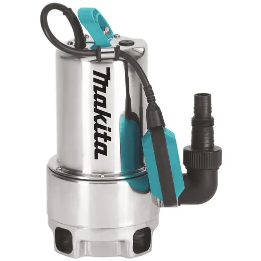 Makita Pompa submersibila apa murdara Makita PF0610,carcasa inox, 550W, 180l/min,absorbtie 7 m,inaltime refulare 7 m, Argintiu