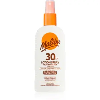 Malibu Lotion Spray High Protection spray pentru bronzat SPF 30