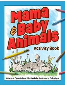 Mama & Baby Animals Activity Book, Paperback/Erika Zambello