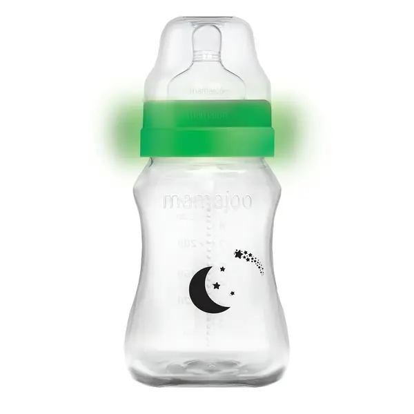 mamajoo Biberon Night&Day 270ml & tetina anti-colici nr.2 / M, 1 bucata