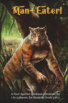 Man-Eater!: A Four Against Darkness Adventure for 1 to 4 Players, for Character Levels 3 to 5, Paperback/Andrea Sfiligoi