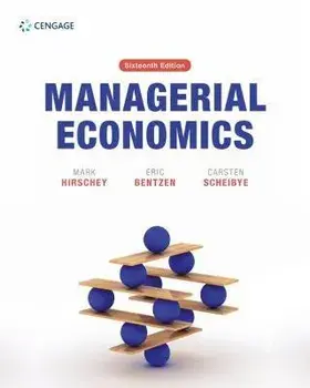 Managerial Economics. 16 ed, Paperback/***