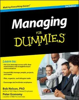 Managing for Dummies, Paperback/Bob Nelson