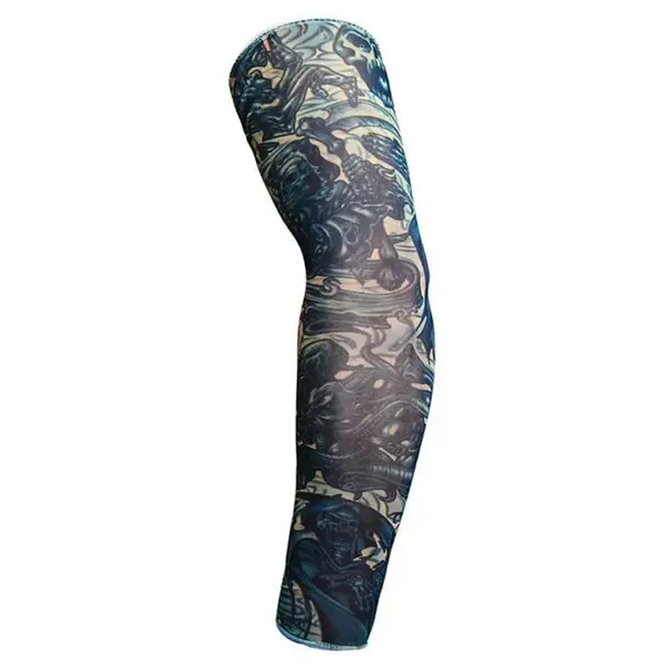 Maneca Tatuaj, Zamo®, Armageddon, Material Sintetic si Elastic, 39x8cm, Marime Universala