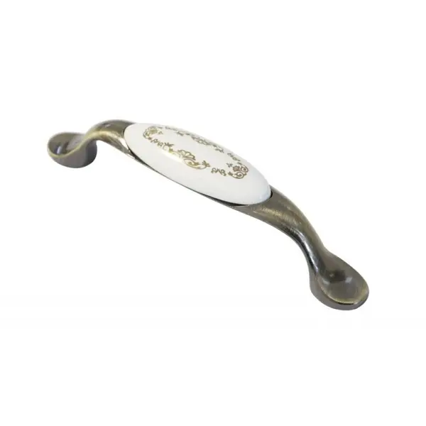 Maner Ceramica Model W0520/701C, 96 mm, Finisaj Antic Auriu/Model Auriu
