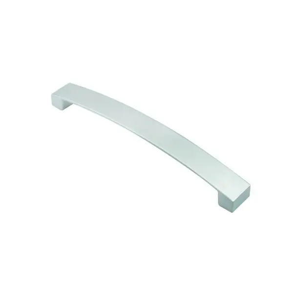 Maner Model B0010, 128 mm, Finisaj Aluminiu