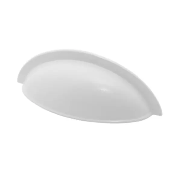 Maner Scoica Model Irem, 64 mm, Finisaj Alb