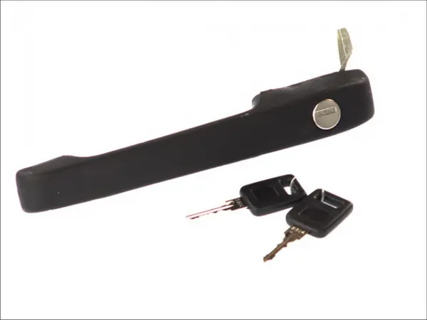 Maner usa fata dreapta, exterior, cu chei, negru SEAT IBIZA I 1984-1993