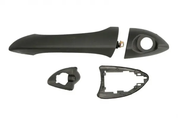 Maner usa Fata Stanga (exterior, cu gaura potrivit incuietoare, textura neagra) potrivit BMW X5 (E53) 3.0-4.8 01.00-10.06