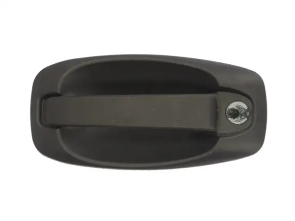 Maner usa fata stanga exterior, cu locas incuietoare negru, CITROEN NEMO; FIAT FIORINO; PEUGEOT BIPPER intre 2007-2016