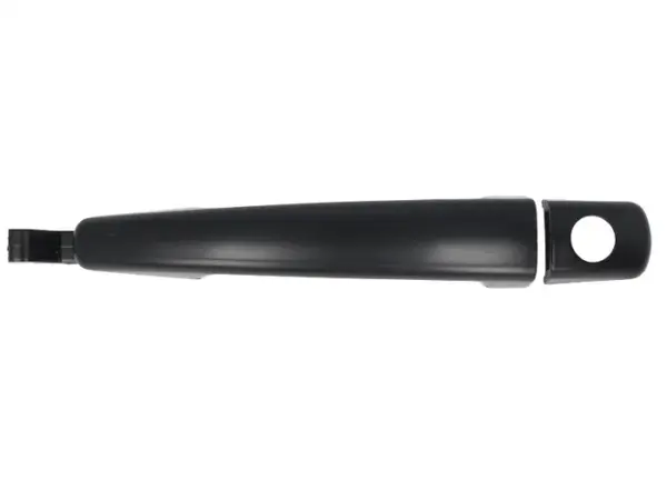 Maner usa fata stanga exterior, cu locas incuietoare negru grunduit CITROEN BERLINGO, C3 II, C4 PICASSO I, JUMPY; FIAT SCUDO; PEUGEOT 2008 I, 207, 207 CC, 207 SW, 208 I, 308 CC, 308 I, 308 II dupa 200