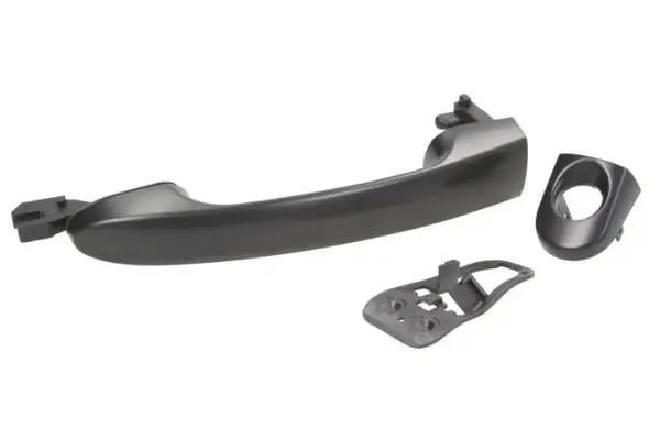 Maner usa stanga exterior, cu locas incuietoare negru grunduit FORD KA dupa 2008