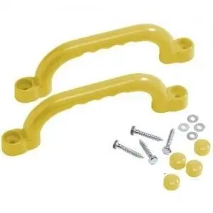 Manere din plastic 25 cm galbene