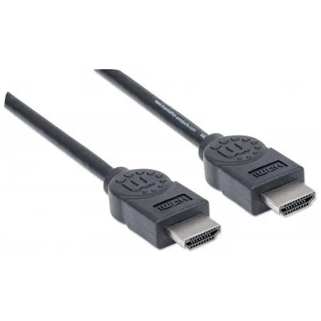 MANHATTAN Manhattan cablu monitor HDMI/HDMI 1.3 1,8m ecranat, negru