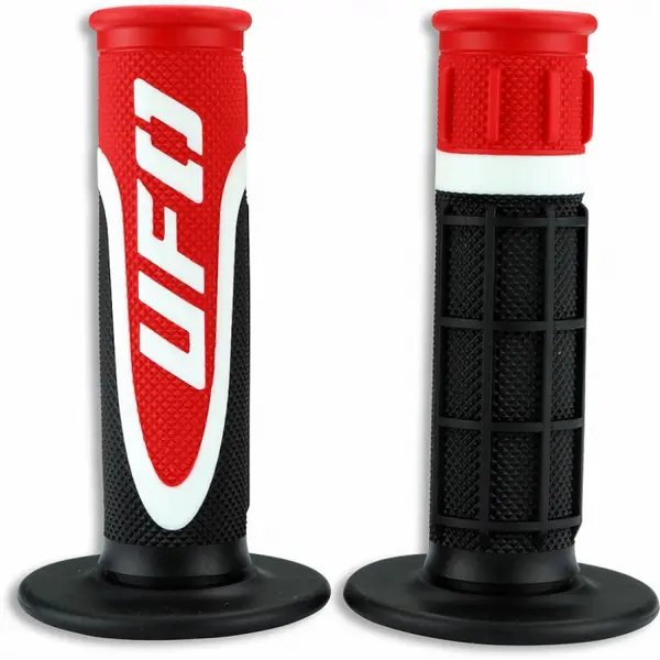 Mansoane motocross Ufo Axiom, negru rosu