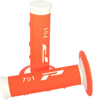 Mansoane Progrip MX 791 Double Density Alb Portocaliu