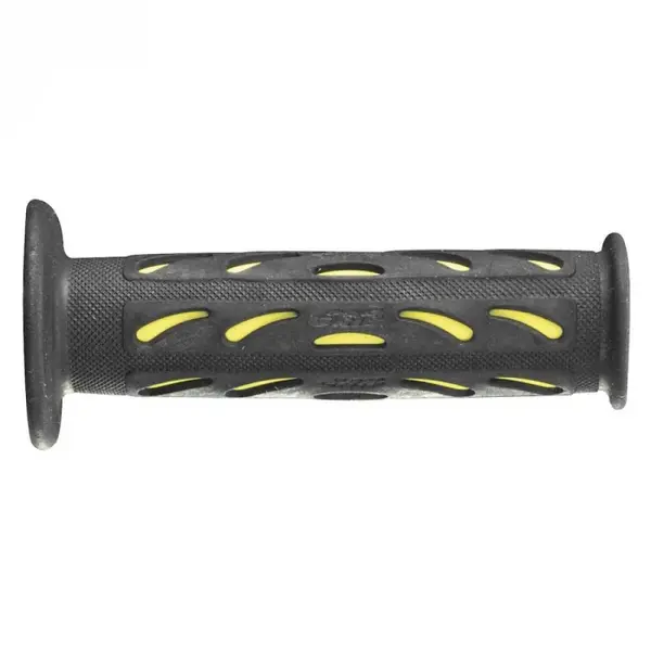Mansoane sportbike Progrip - capat deschis; ghidon 22mm; L 125mm Culoare Negru Galben
