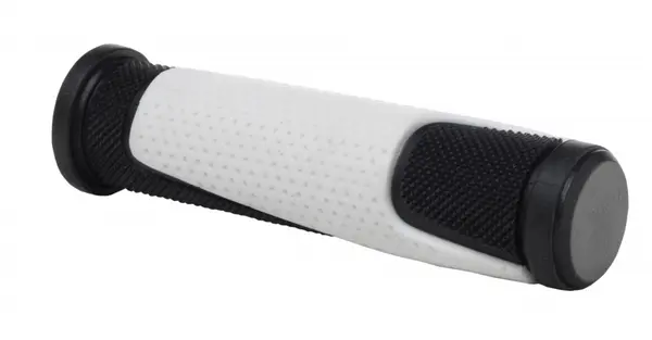 Mansoane WAG Double D, lungime 125mm, culoare negru alb