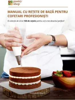 Manual cu retete de baza pentru cofetari profesionisti. O colectie de circa 150 de retete pentru a-ti crea desertul perfect!/Miruna Voicu